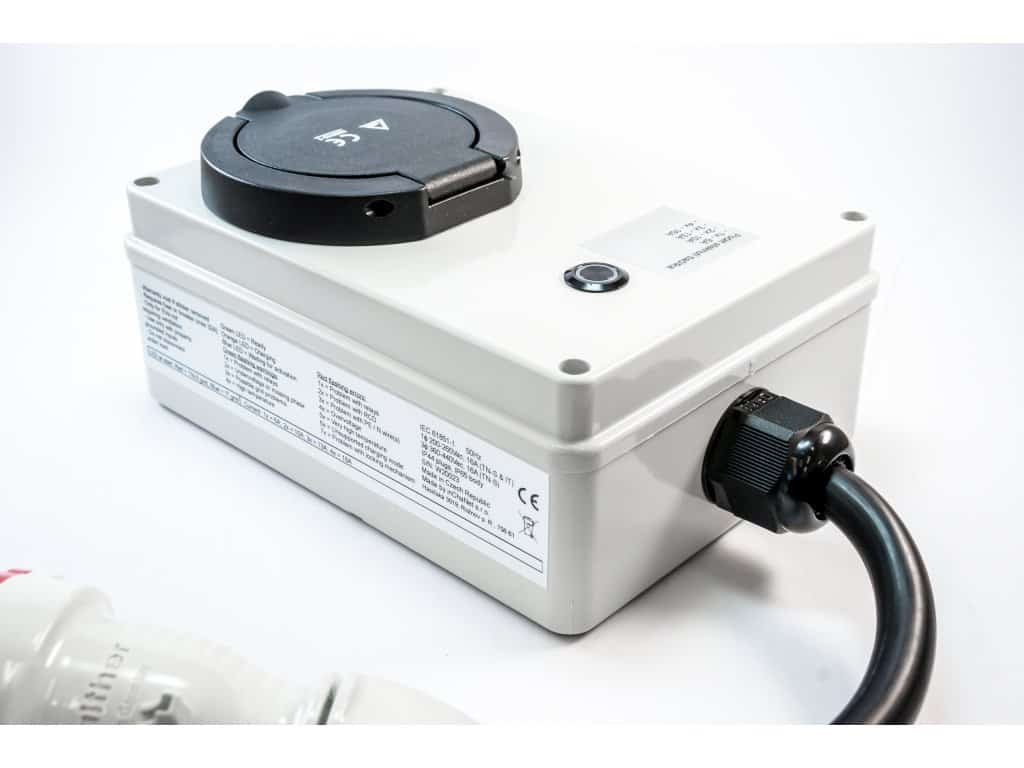 22 kW bærbar wallbox med Type 2-stik og CEE-stik - Image 3