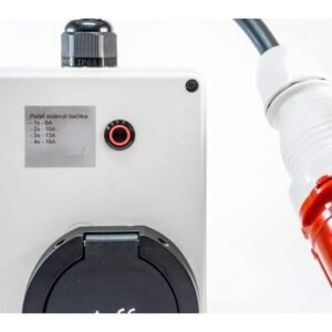 22 kW bærbar wallbox med Type 2-stik og CEE-stik - Image 4