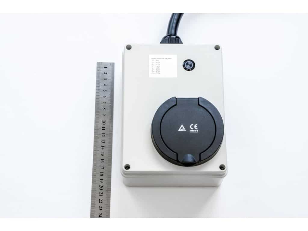 22 kW bærbar wallbox med Type 2-stik og CEE-stik - Image 5
