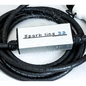 SPARK LINE 32 - kabel med kontrolboks 22kW, TYPE2-CEE, 32A x 3 faser, 8m - Image 2