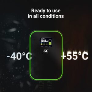 Green Cell Wallbox 22kW med Display & Type 2 stik, RFID - Image 5