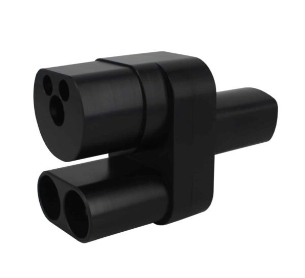 US CCS2 Combo-adapter til Tesla Model S, 3, X, Y - til lynhurtig opladning