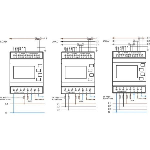 EASTRON SDM630MCT-MODBUS-MID V2 Smart Elmåler