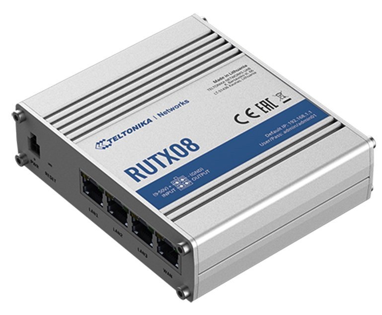 RUTX08 Industriel Ethernet Router, 4 x Gigabit Ethernet, VPN - Image 2
