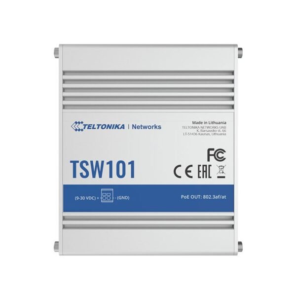 TSW101 Automotive POE+ SWITCH, 5 Gigabit Ethernet-porte