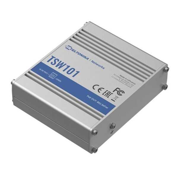 TSW101 Automotive POE+ SWITCH, 5 Gigabit Ethernet-porte