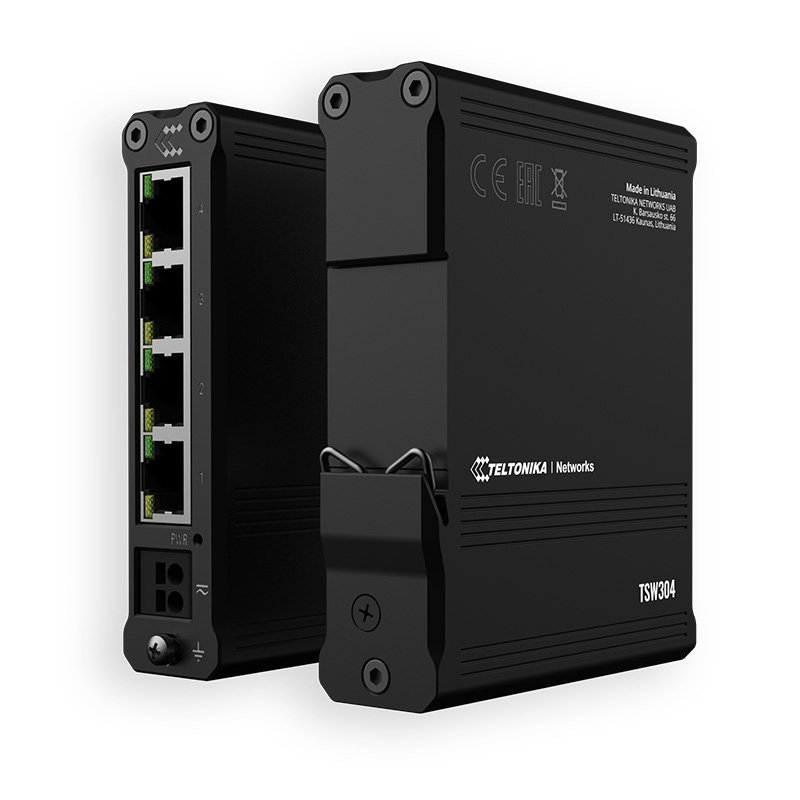 TSW304 DIN-skinnebeslag til switch - Image 4