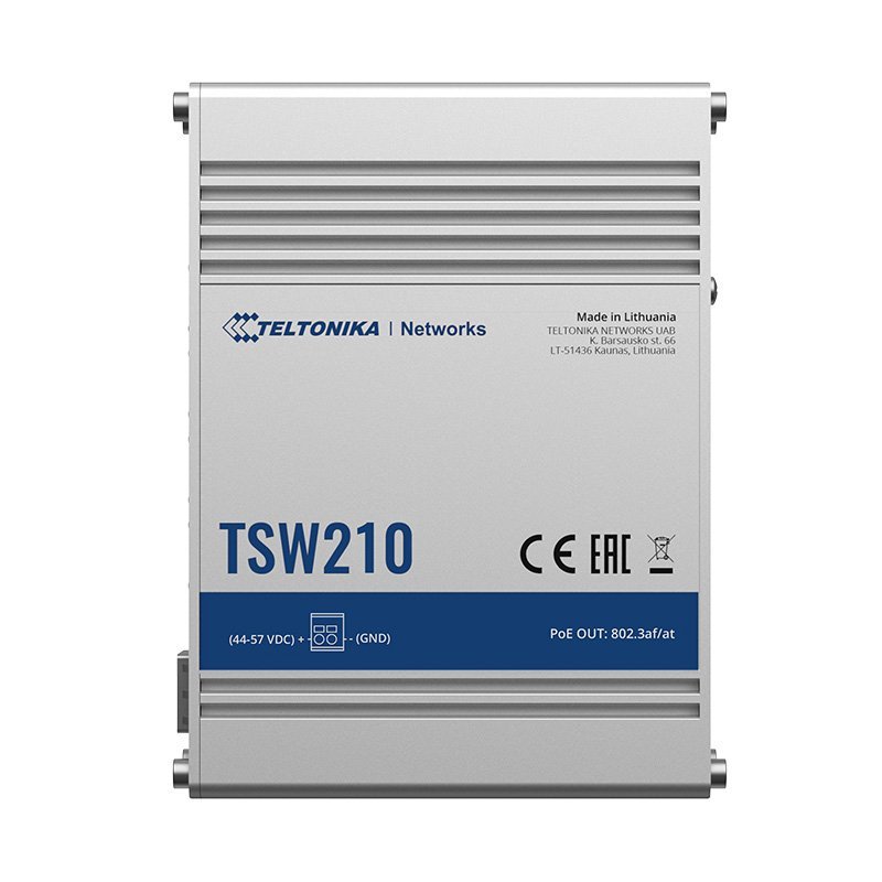 TSW210 UNMANAGED INDUSTRIAL SWITCH