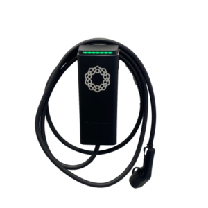 ENELION LUMINA 22kW ALU Type2-kabel, 4G, RFID (sort) - UDSALG!!!