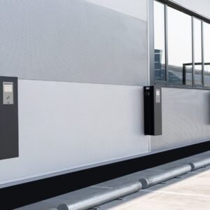 V2C POLE Wallbox stik (2×22 kW), 8'' display, 4G, LAN/Wifi, RFID - Image 3