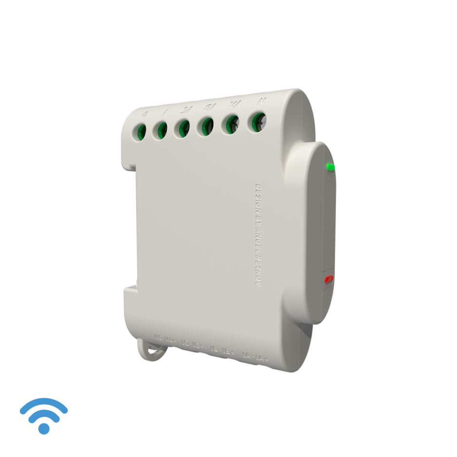 Shelly 3EM - Smart 3-phase energy meter with contactor control