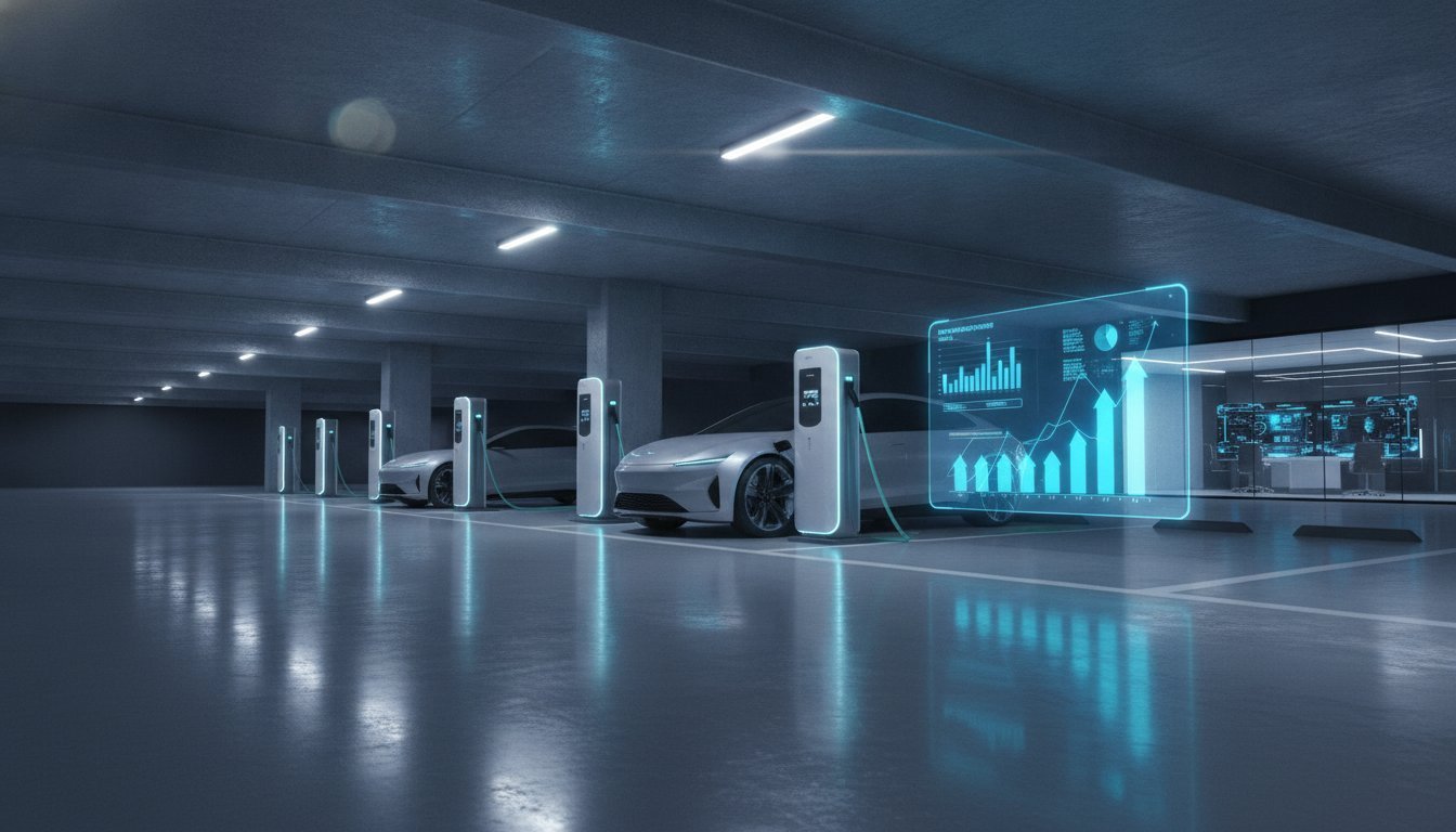 ROI for kommercielle EV-ladestandere: Guiden til rentabel lynopladning i 2026
